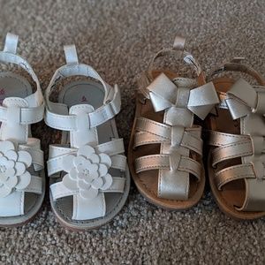 Set Of 2 Carter's Sandals, Size 6